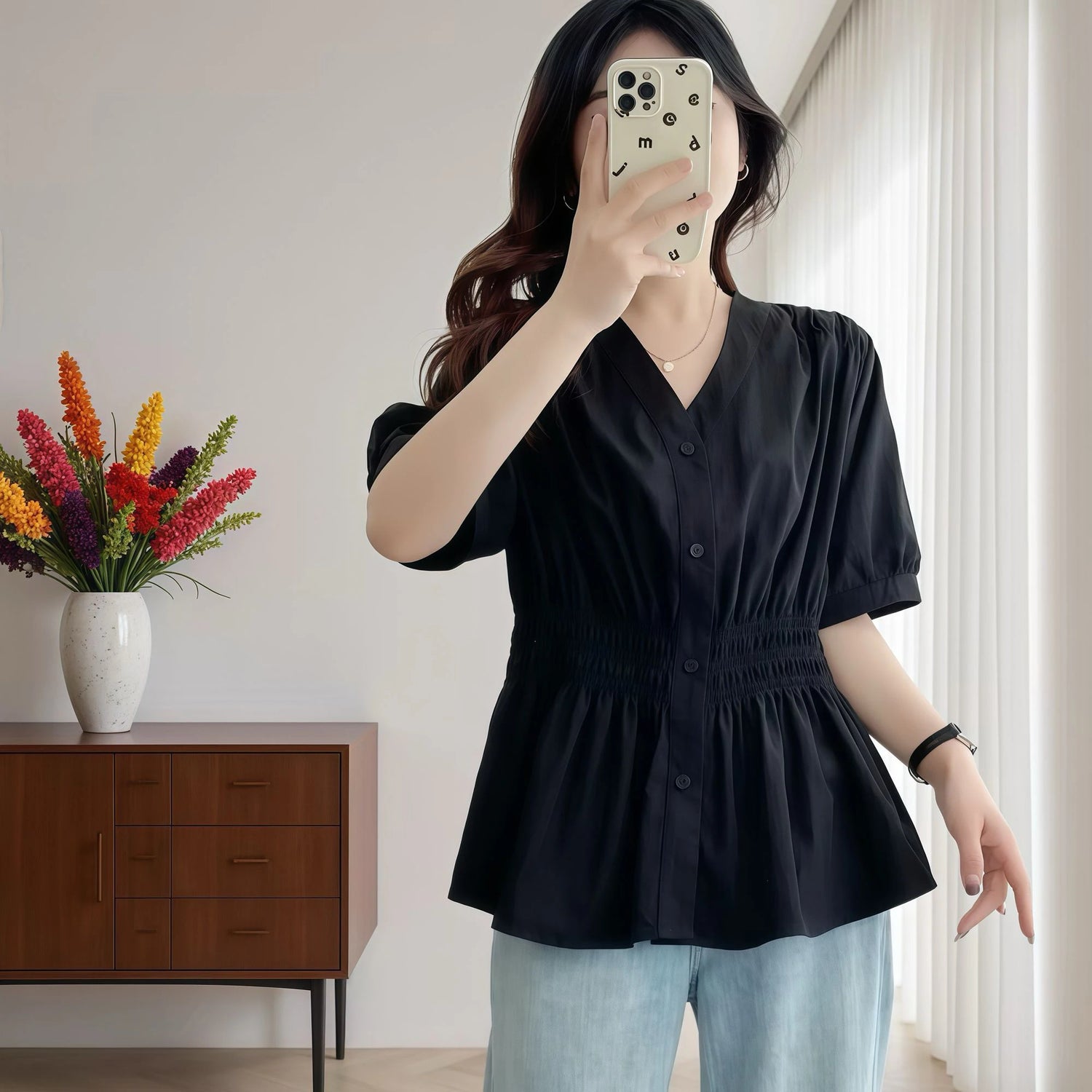 Classic Tweed Blouse