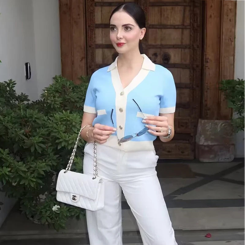 Elegant Pleated Blouse