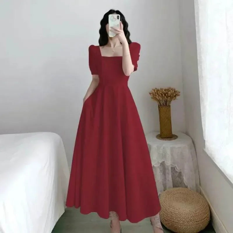 Premium Cashmere Midi Dress