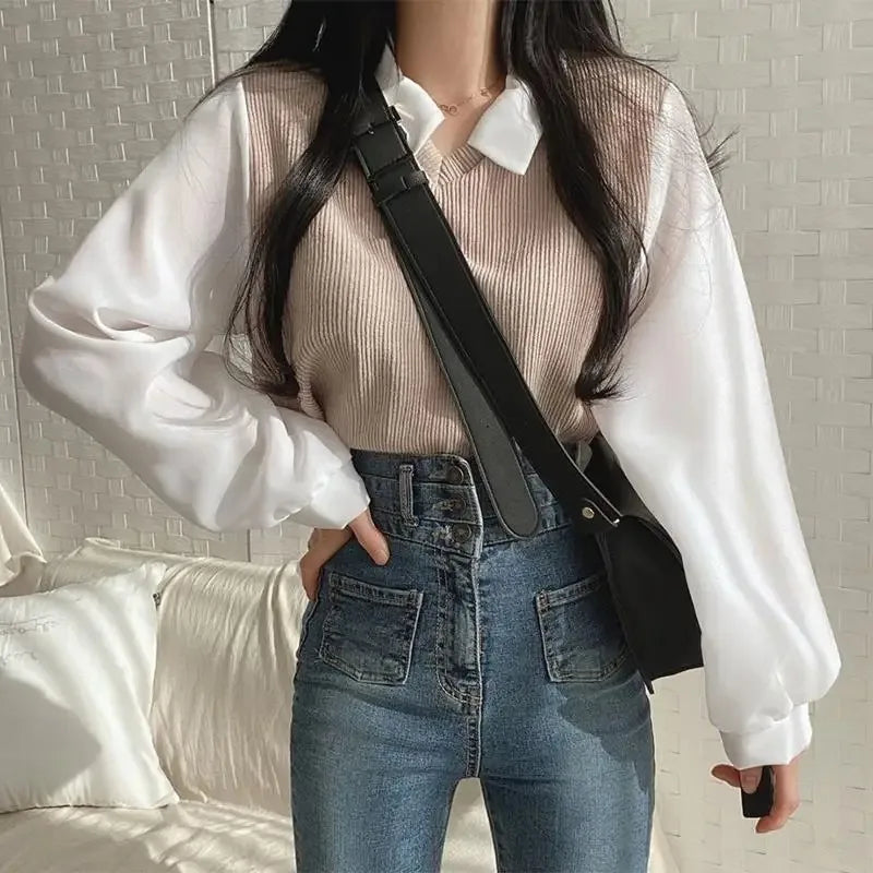 Cozy Turtleneck Blouse