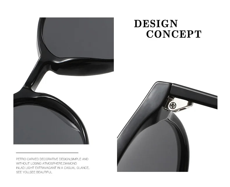 Oversized Round Sunglasses