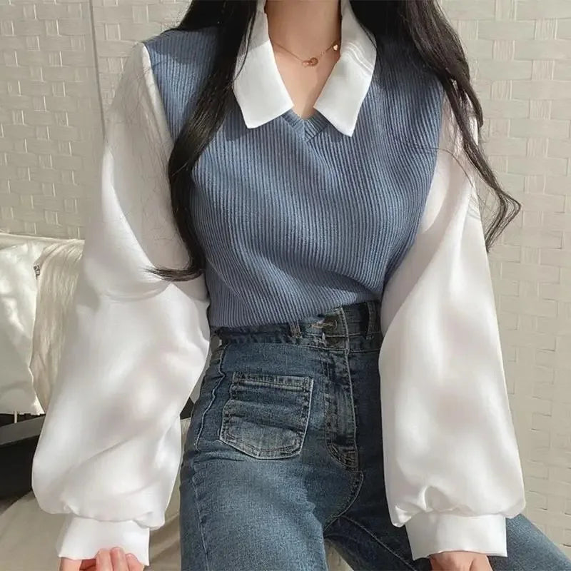 Cozy Turtleneck Blouse