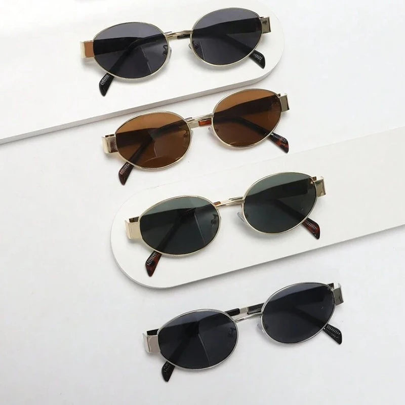 Kit with 4 Units Elegant Cat Eye Sunglasses