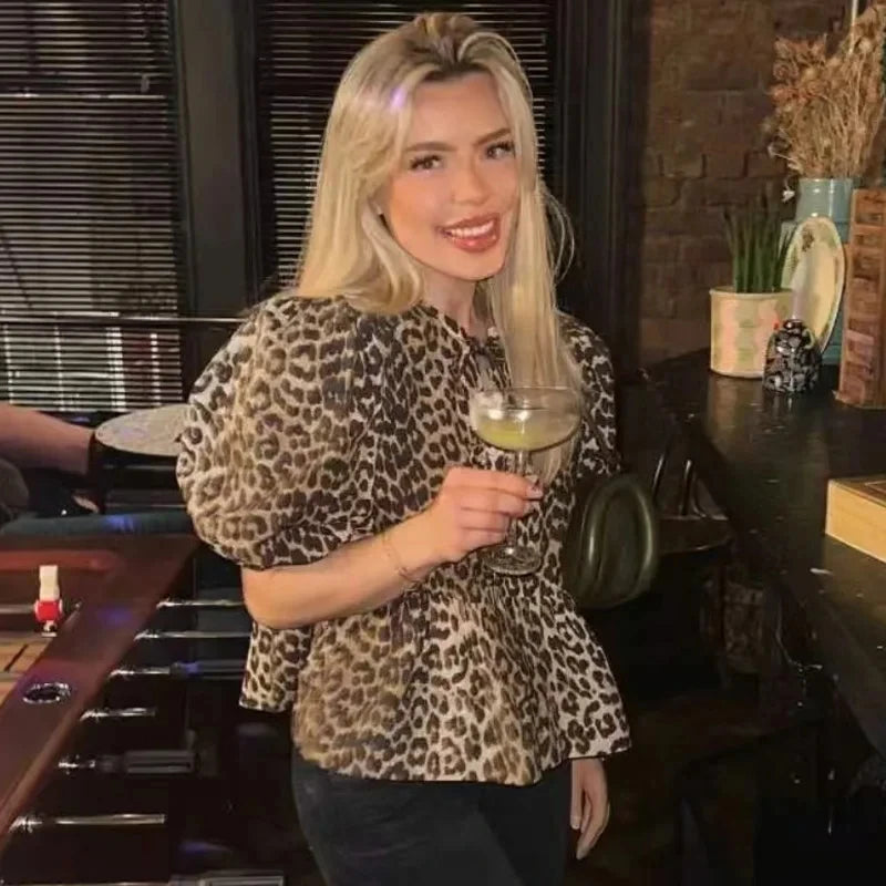 Synthetic Suede Blouse