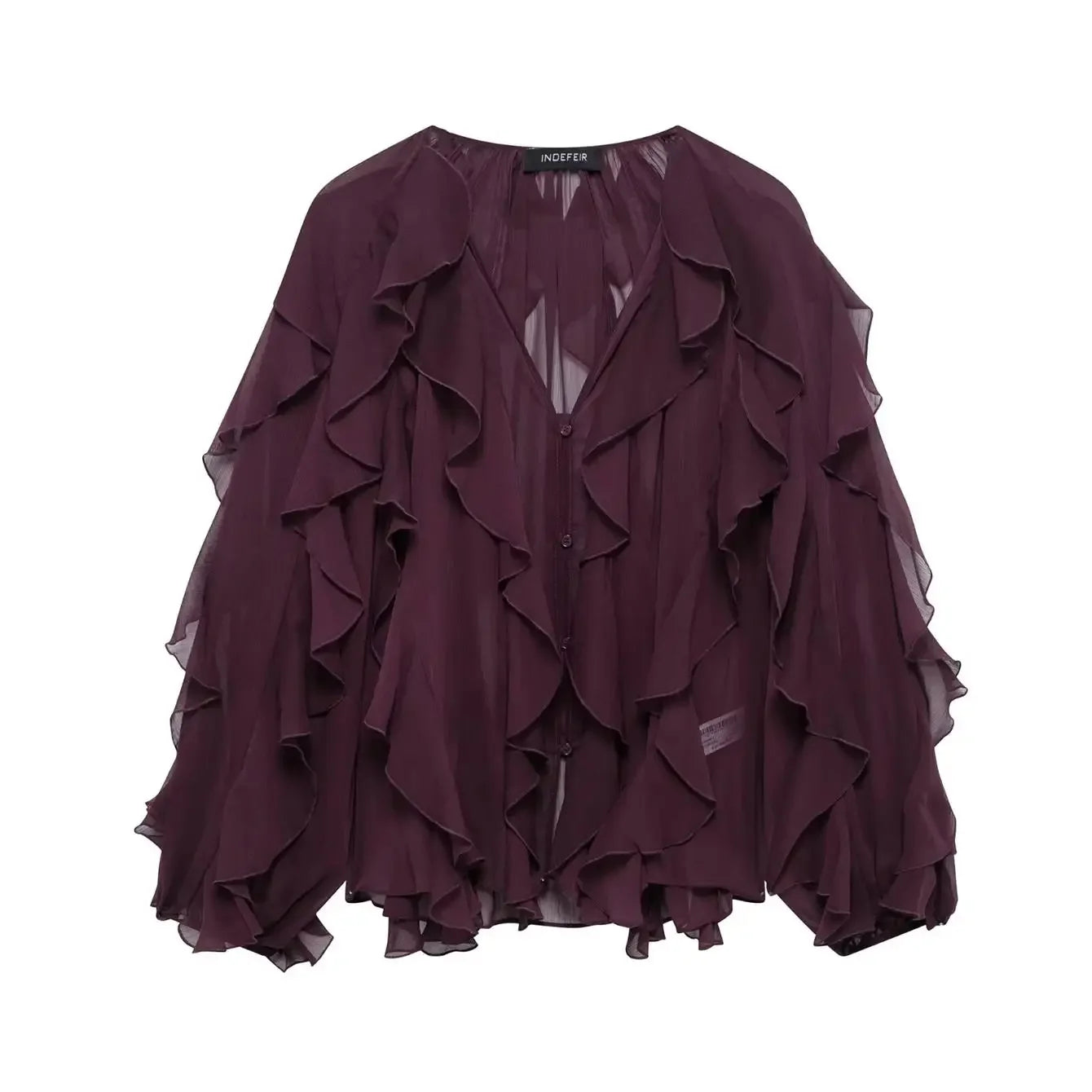 Fluid Viscose Blouse