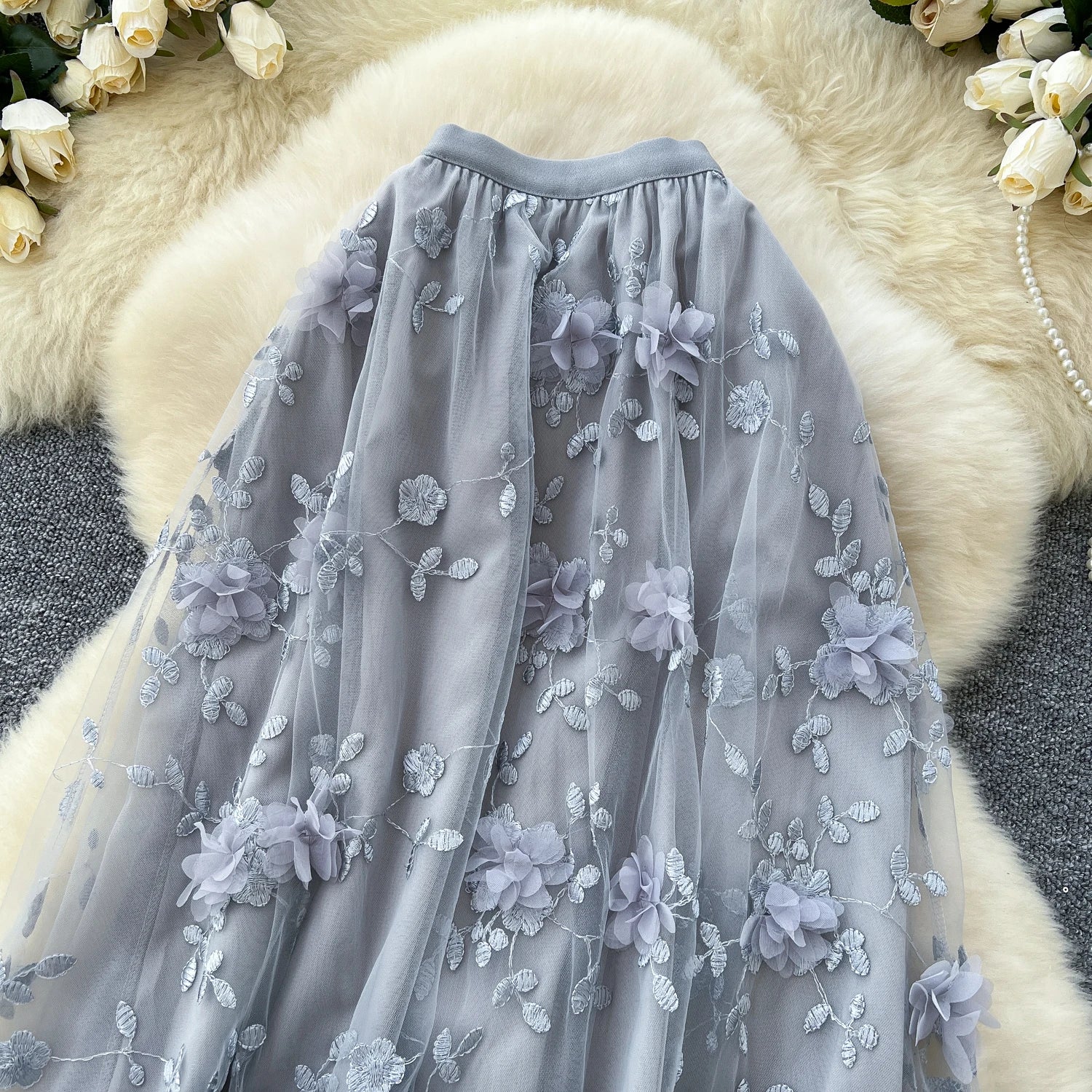 Dynamic Pleated Skirt