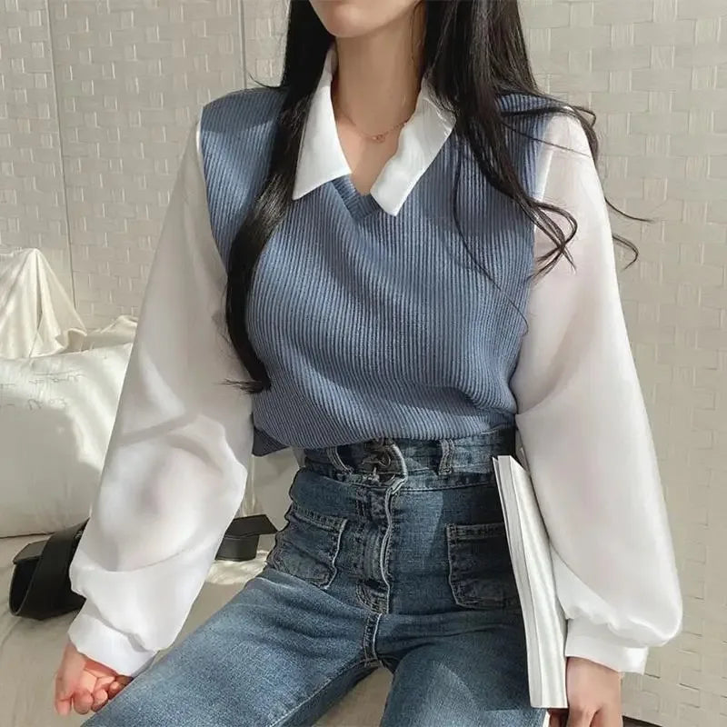 Cozy Turtleneck Blouse