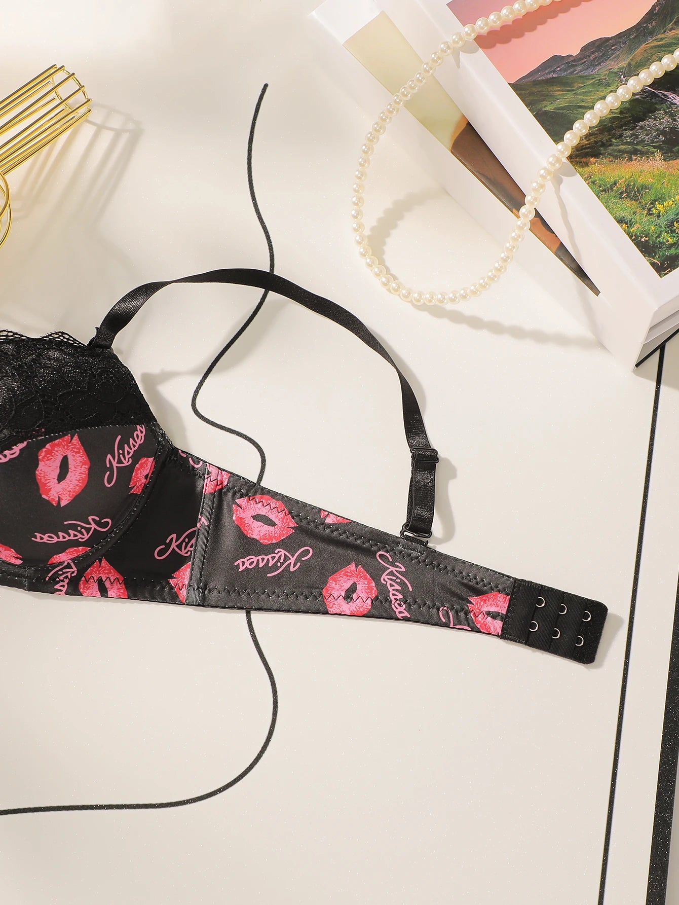 Lingerie Lace Back Cheeky Panties