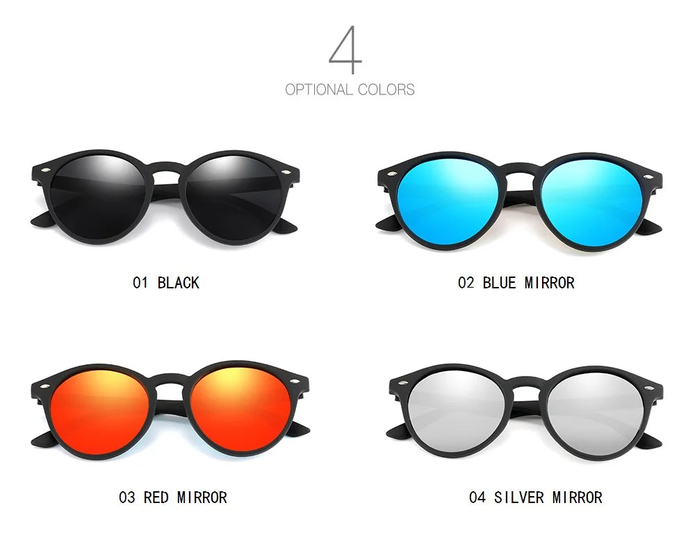 Mirrored Lens Sunglasses