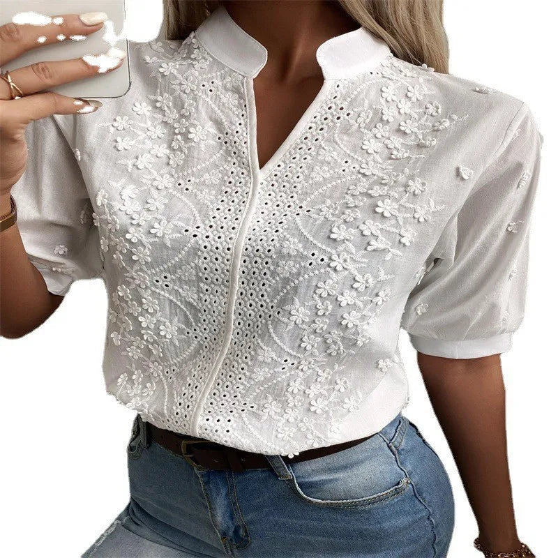 Fluid Chiffon Blouse