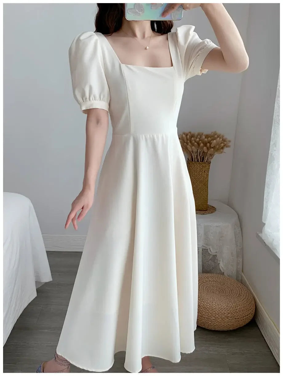 Premium Cashmere Midi Dress