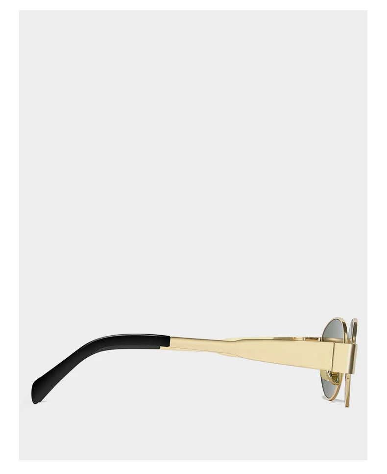 New Sunglasses  Alloy Oval Eyewear