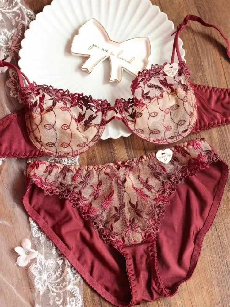 Lingerie Rosé Mesh Teddy