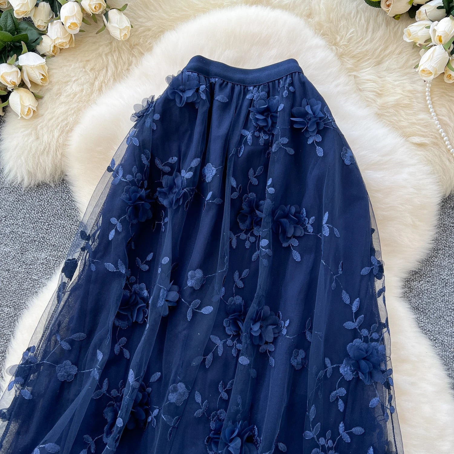 Dynamic Pleated Skirt