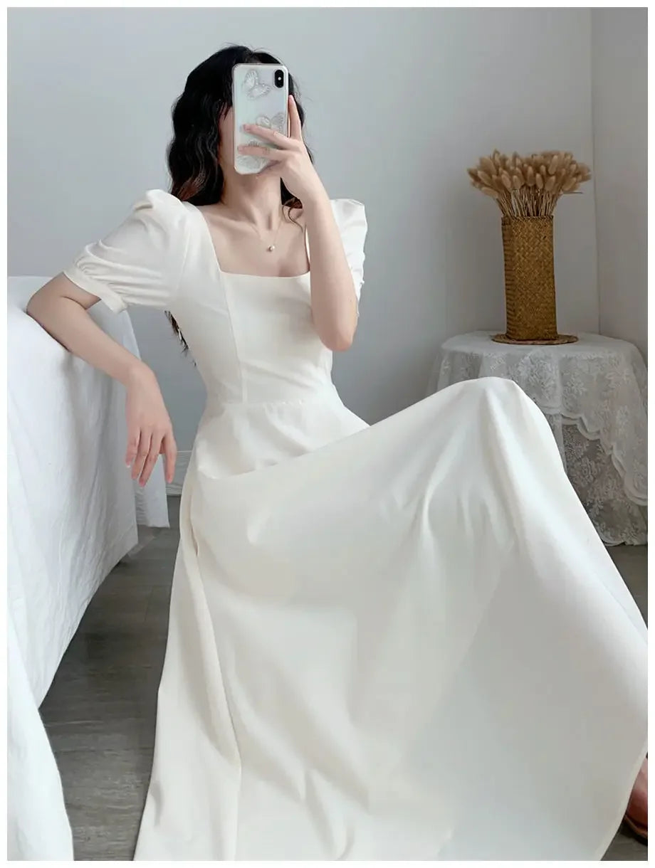 Premium Cashmere Midi Dress