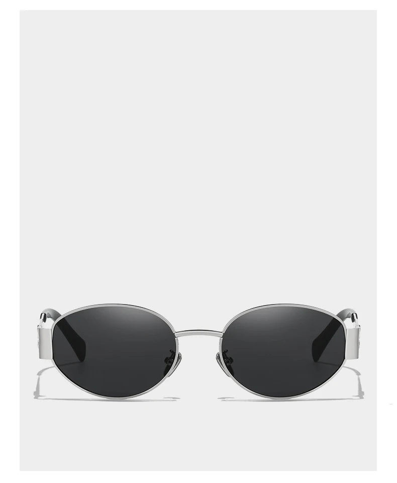 New Sunglasses  Alloy Oval Eyewear