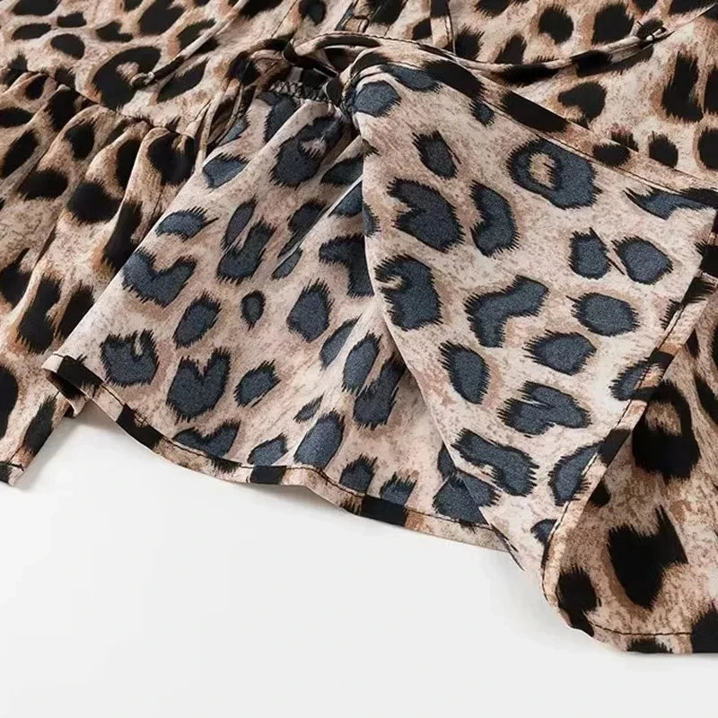 Synthetic Suede Blouse