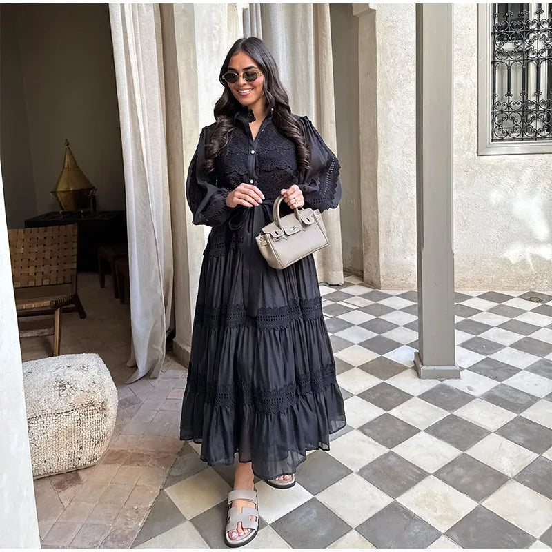 Voluminous Organza Dress