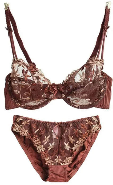 Lingerie Rosé Mesh Teddy