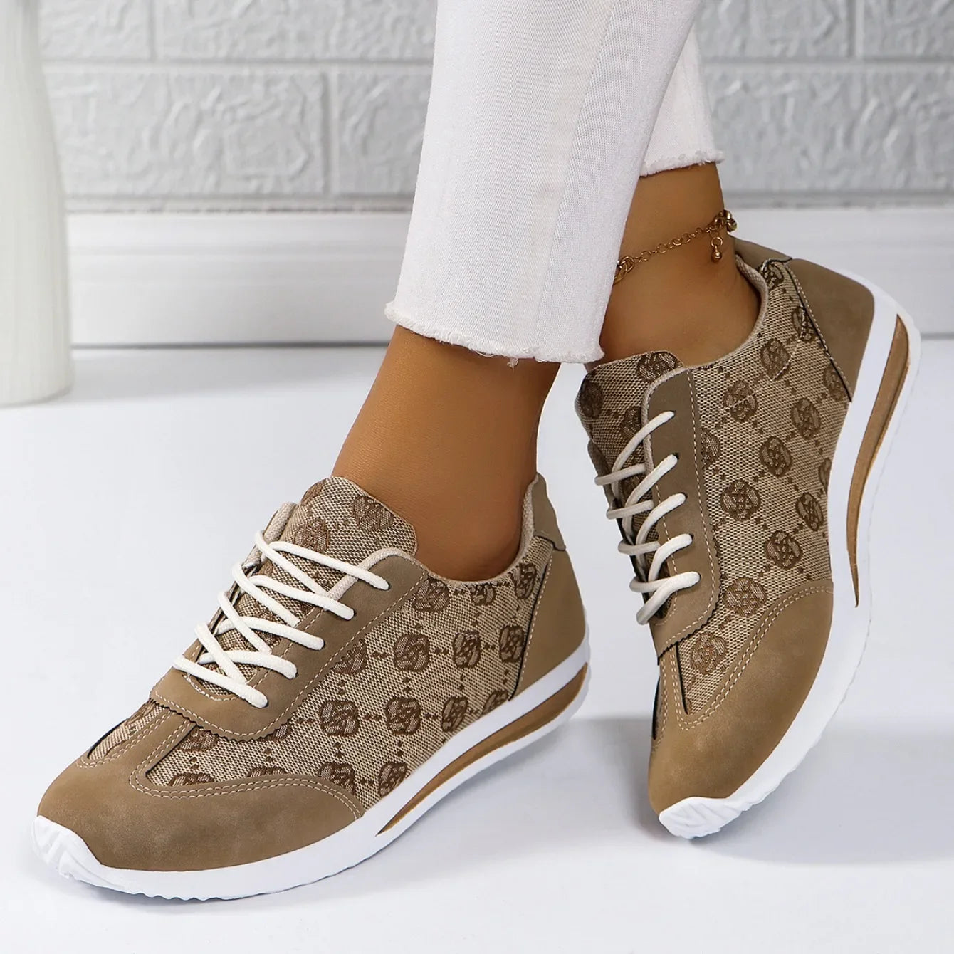 Luxurious Leather Sneaker