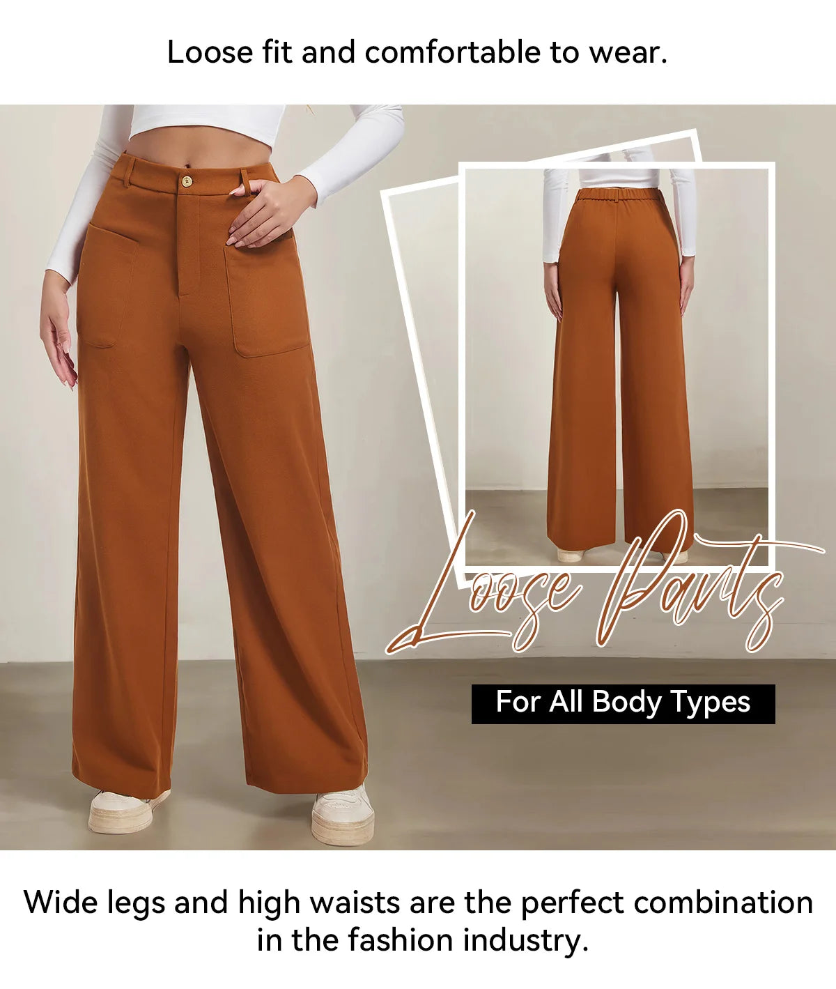 Pants Refined Palazzo
